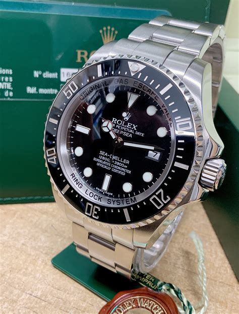 rolex deepsea sea dweller black dial 116660 mark 1|rolex deepsea 116660 review.